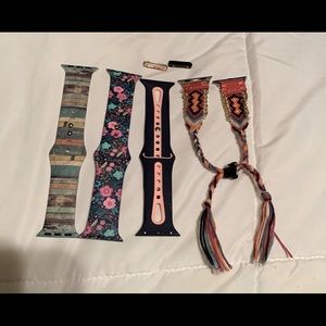 4 apple iwatch bands S/M 38/40